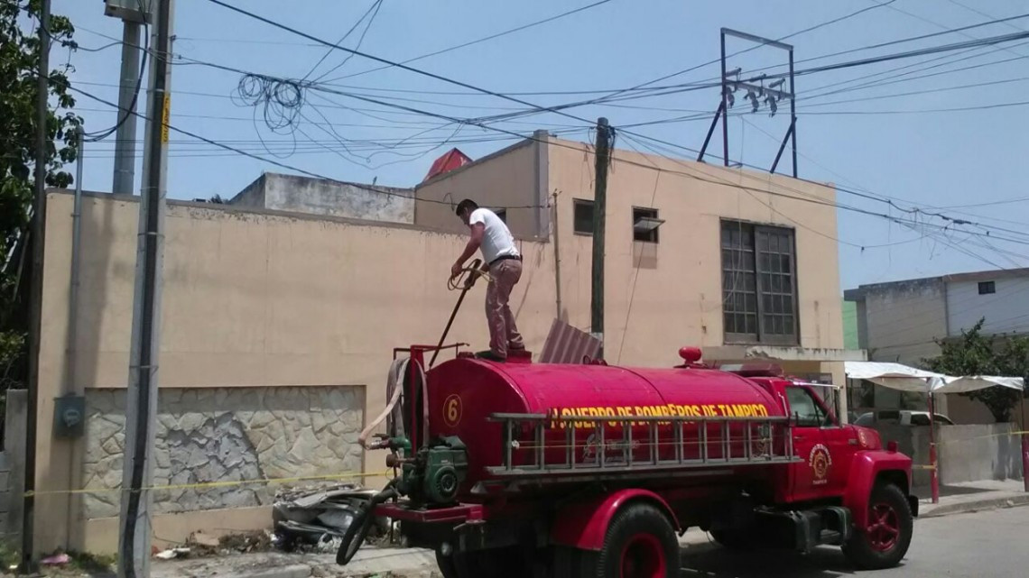 Norte provoca caos en sur de Tamaulipas 