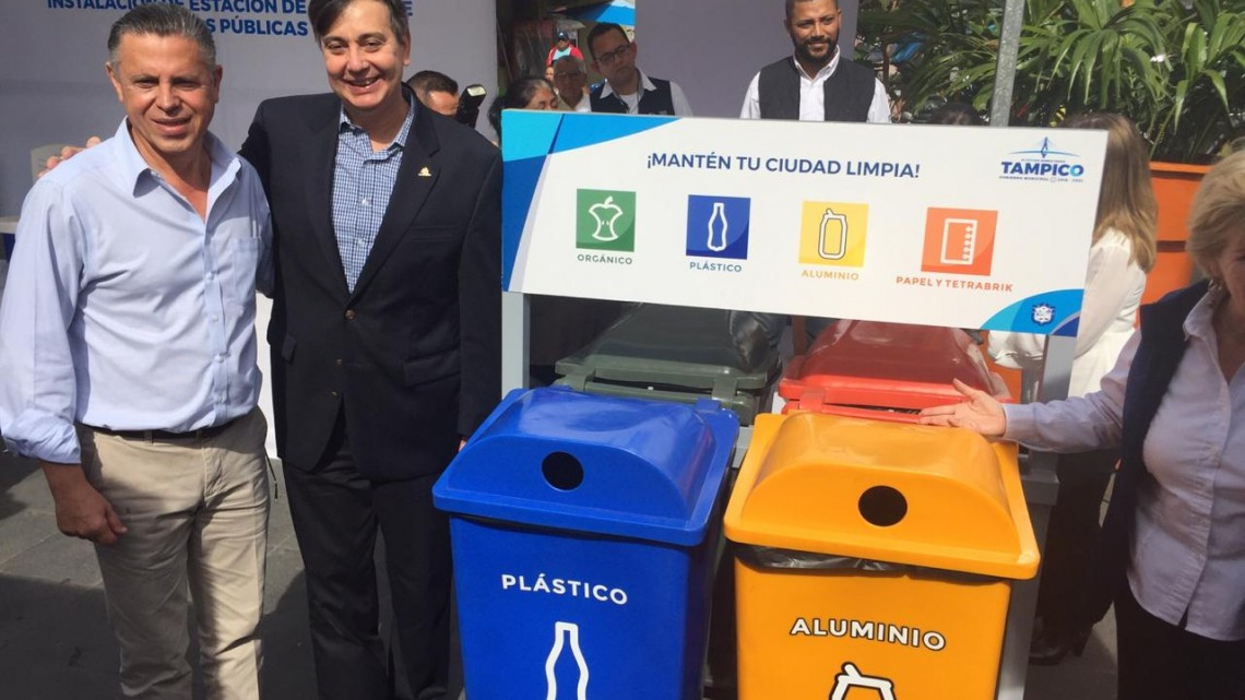 Instalarán en Tampico 8 módulos para reclasificar la basura
