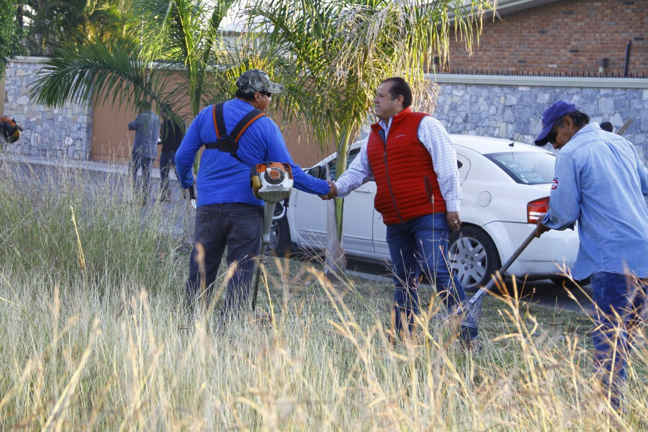 Recuperan áreas verdes en Ciudad Victoria