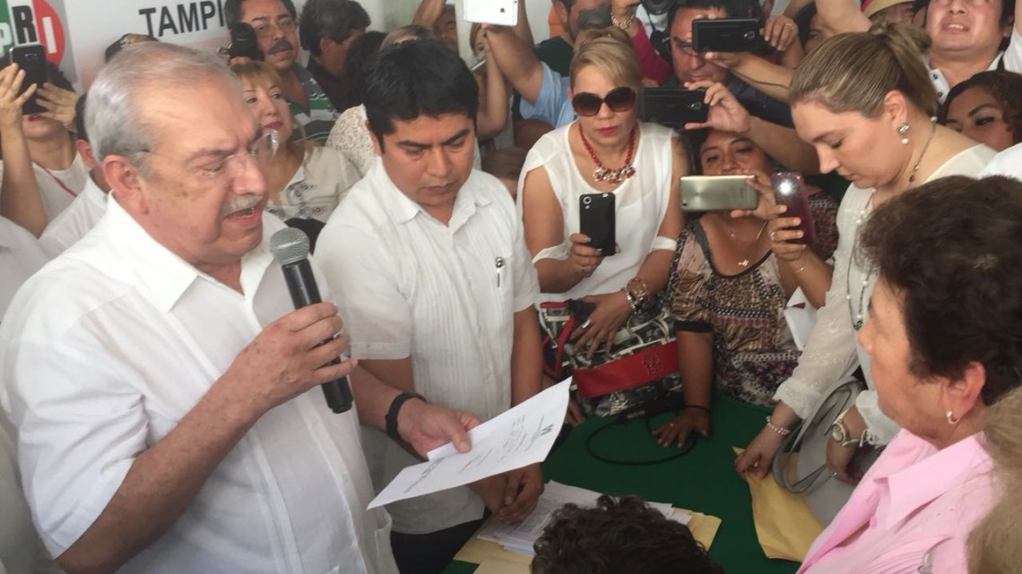 Se registra Magdalena Peraza Guerra como precandidata del PRI a la alcaldía de Tampico