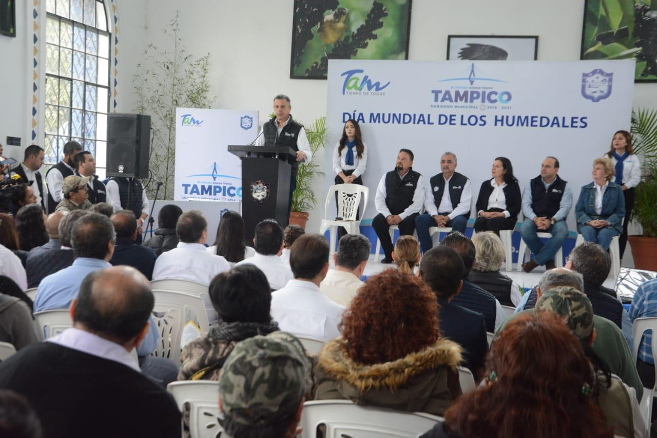 Conmemoran en Tampico el Día Internacional de los Humedales