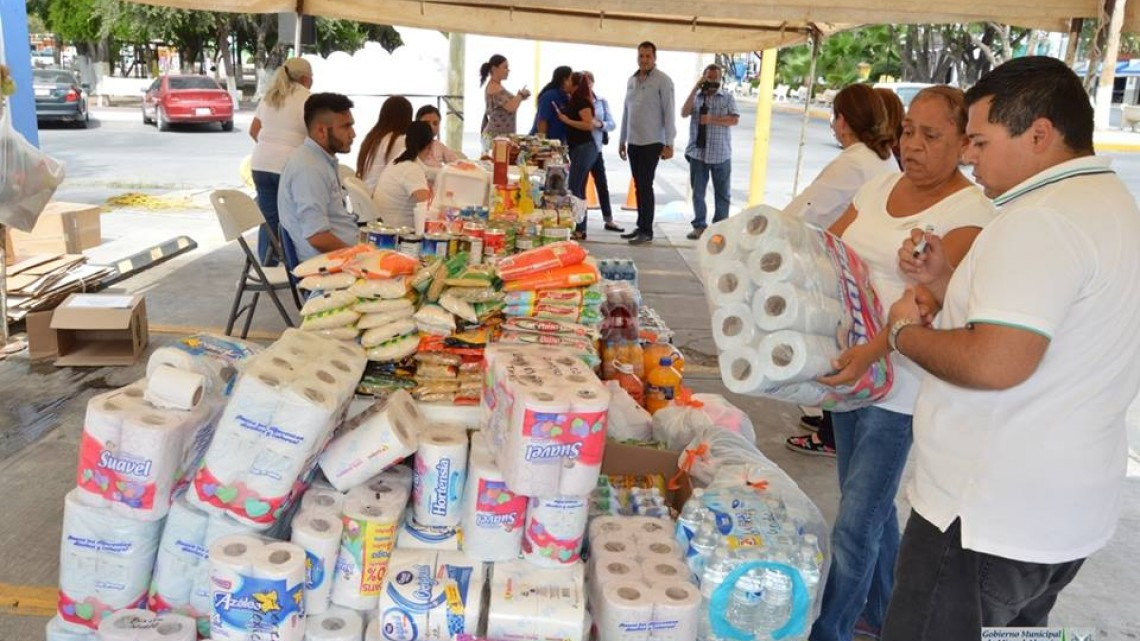 Ayuntamiento activa centros de acopio para afectados por sismo