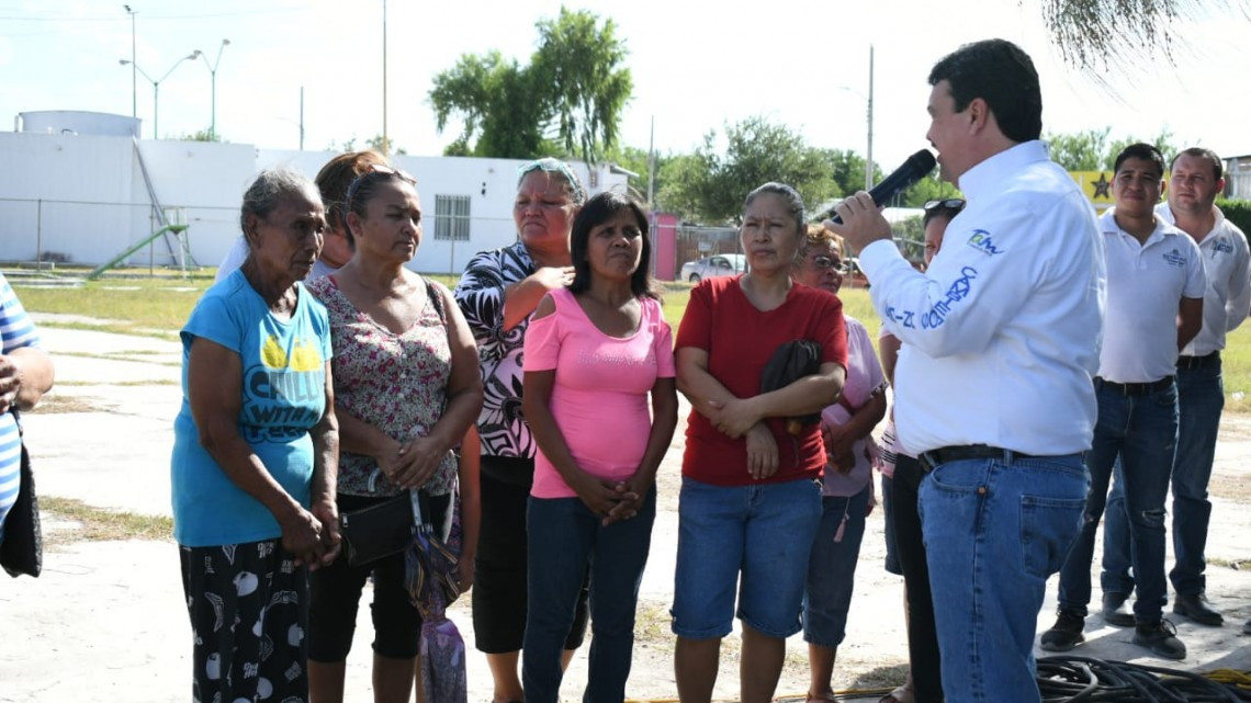 Entrega Alcalde de Río Bravo obras de infraestructura social