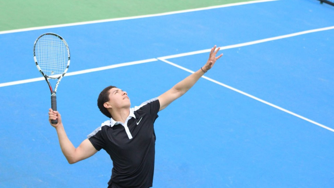 Se perfilan los talentos en la Olimpiada Estatal de tenis