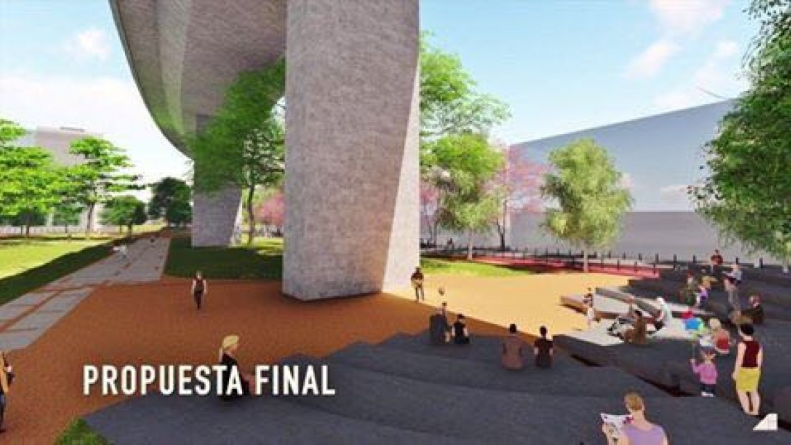 Parque lineal del puente Tampico detenido por permisos que no otorga la SCT