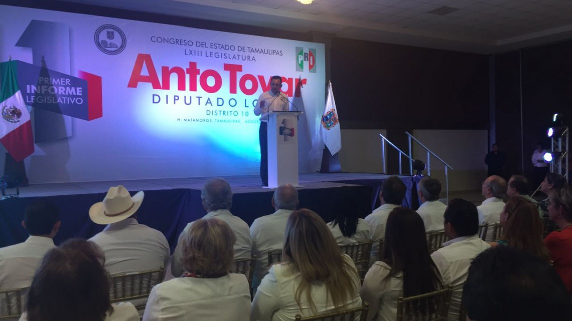 Anto Tovar le cumple al distrito X 