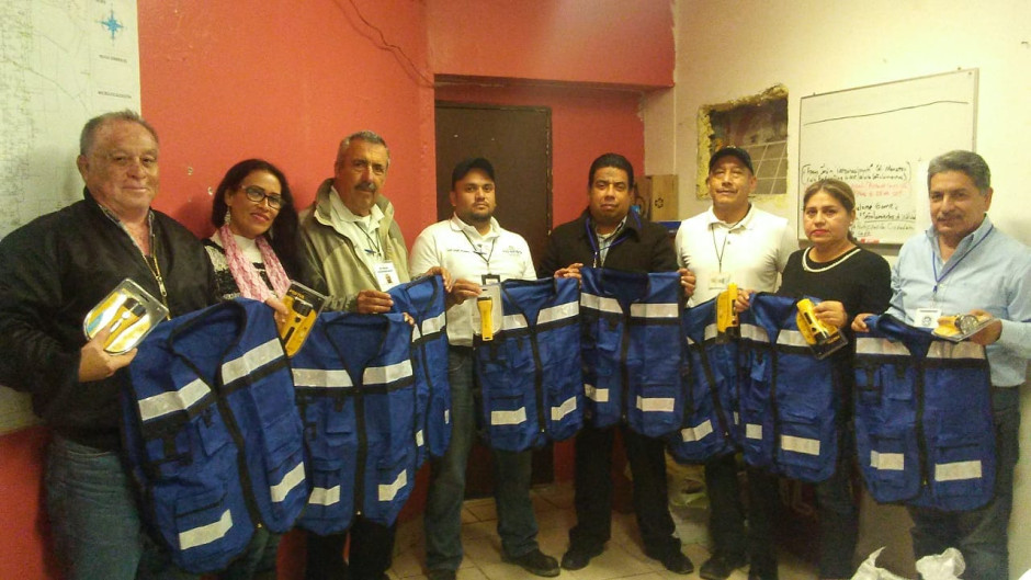 Elementos del Escuadrón Vial reciben herramientas para el desempeño de sus labores de vigilancia