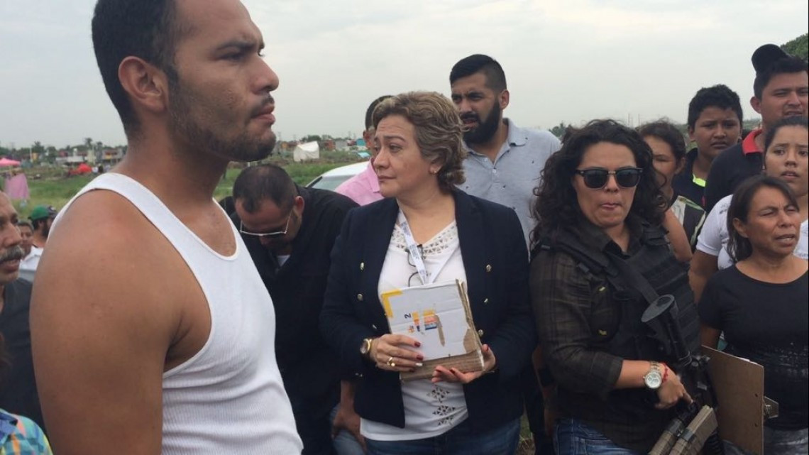 Piden invasores se muestre documento del predio que ocupan