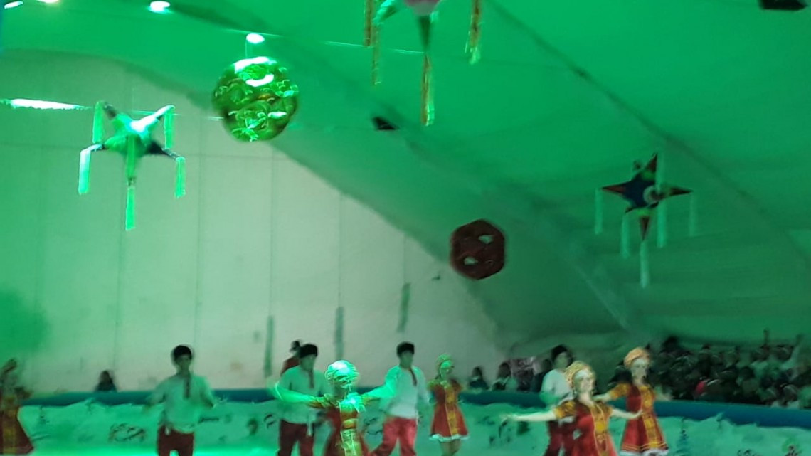 Altamira vive su Navidad con el encendido del pino monumental