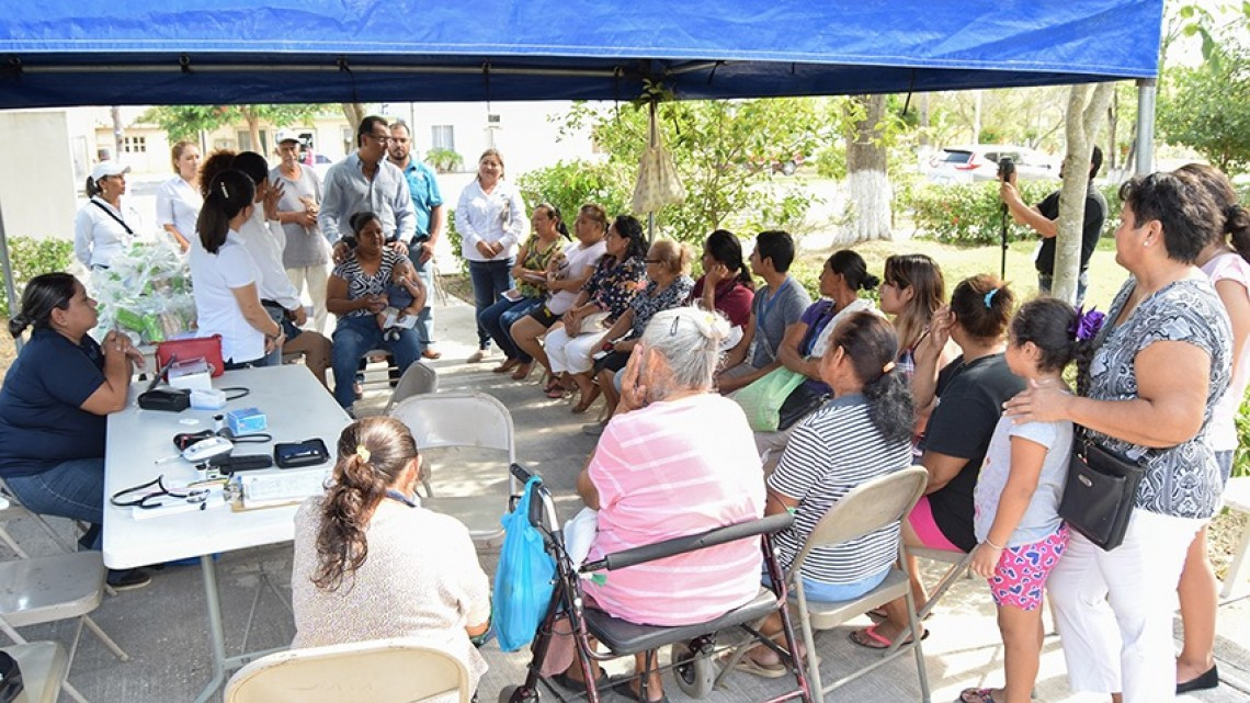Ofrecen brigada de apoyo en el poblado Anáhuac 