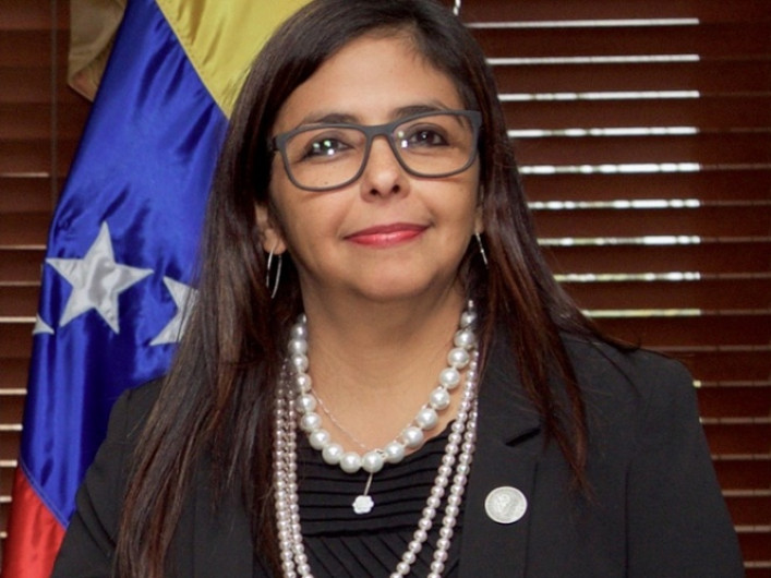 Nombran a Delcy Rodríguez como presidenta de la Constituyente 