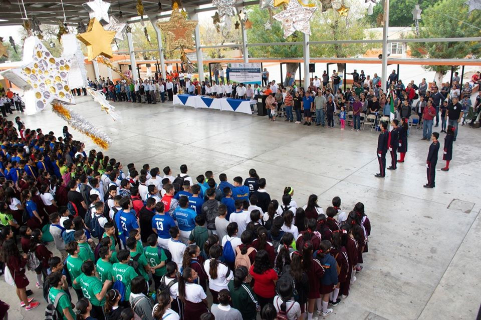 Realizan Juegos Deportivos Escolares de Educación Básica Secundaria