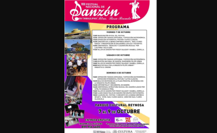 Inauguran hoy viernes Festival Nacional de Danzón en Reynosa 