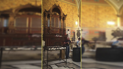 Destruyen imagen de la Virgen de Guadalupe en catedral de Tampico