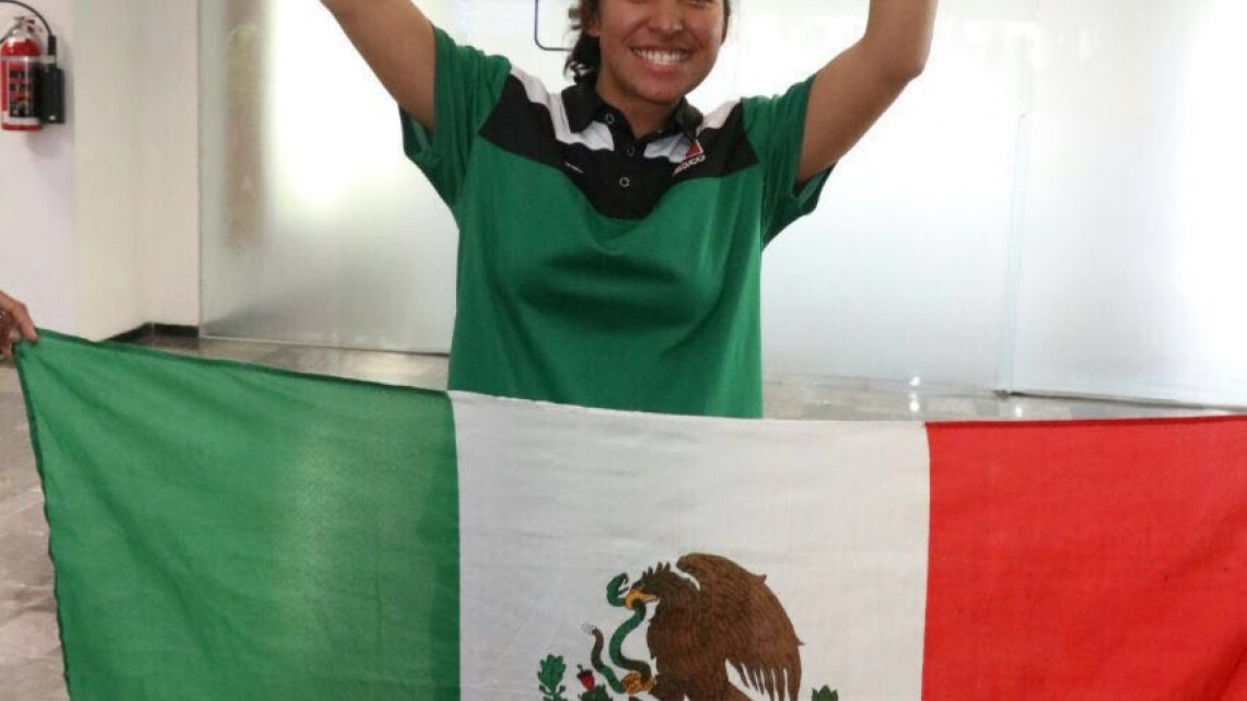 Alcaldesa recibe a Karla Sofía Cárdenas medallista de oro en Sao Paulo 2017