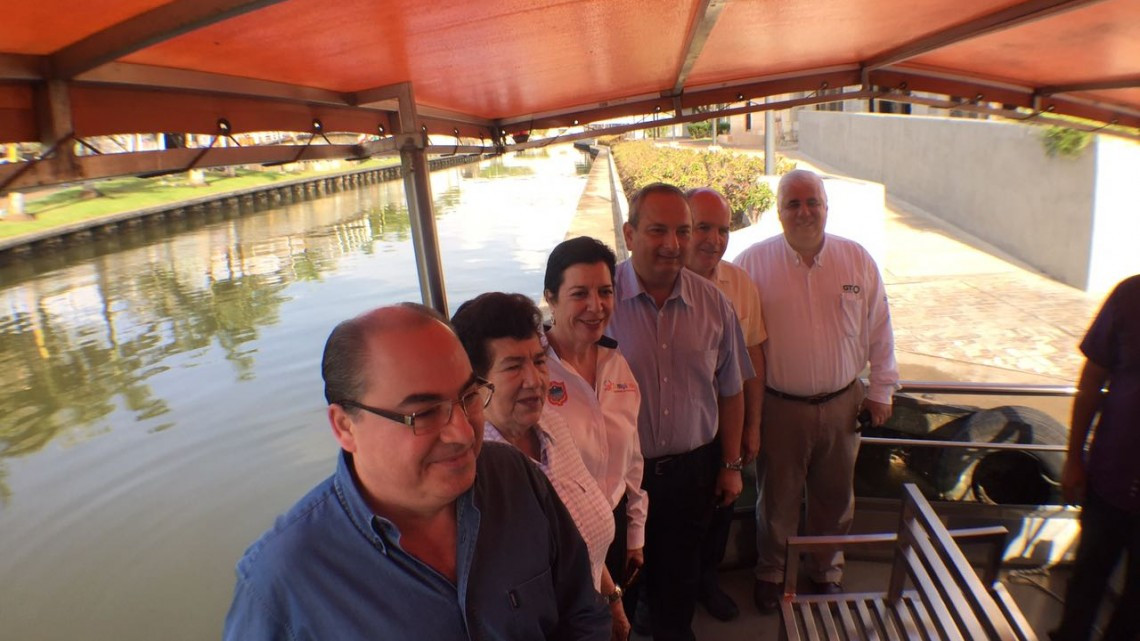 Recorre Peraza Guerra el Canal de la Cortadura