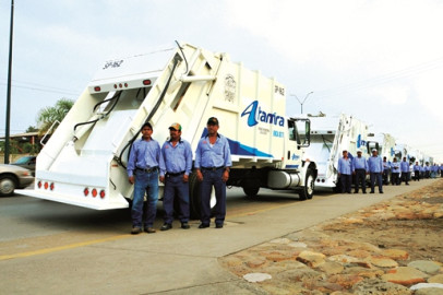 Inversión en camiones recolectores de basura