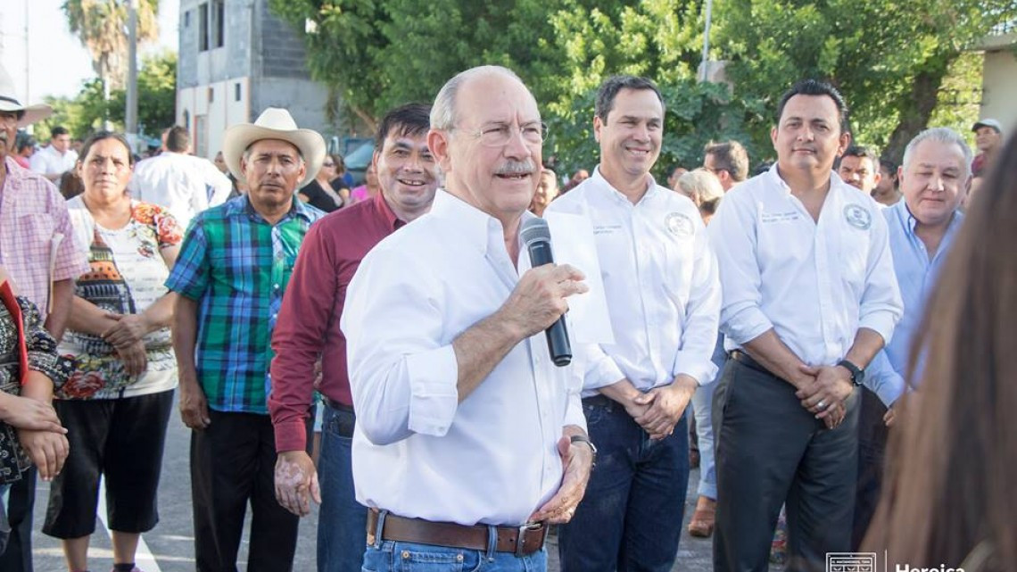 Termina obra de pavimentación