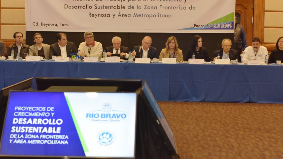Presenta Presidente Municipal proyectos para el desarrollo sustentable de la zona fronteriza