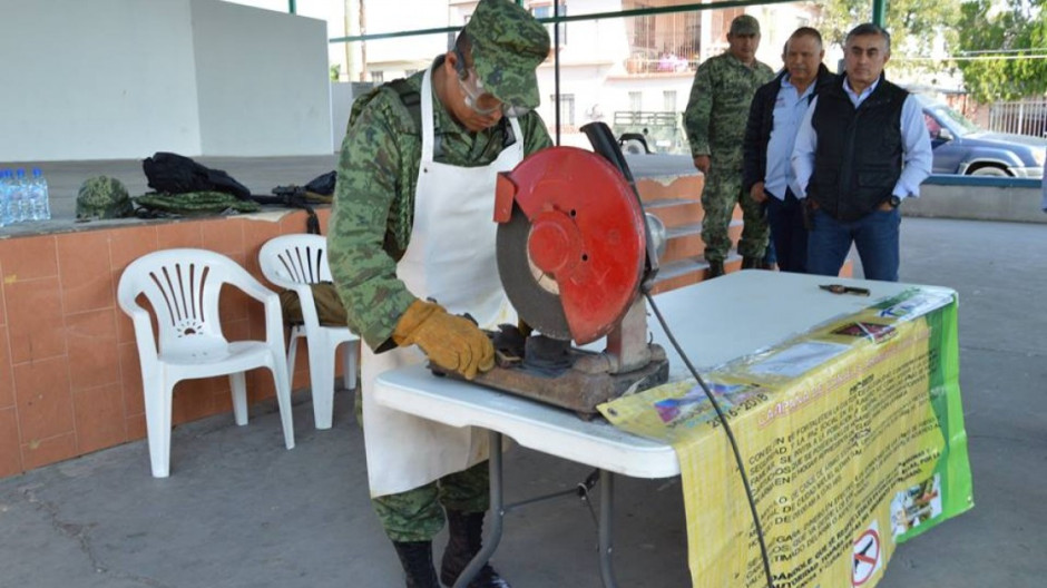 Activan módulo de Canje de Armas de Fuego 2017