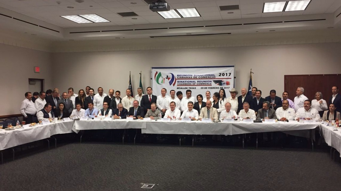 Gobierno estatal y ayuntamiento fomentan relaciones comerciales binacionales