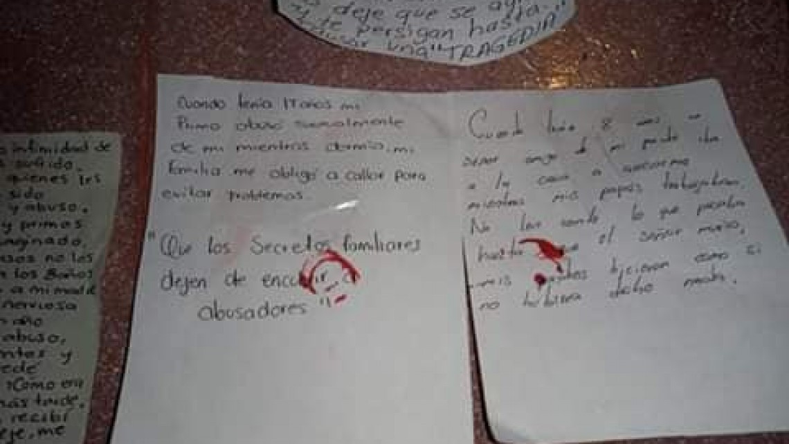 Presentan ‘Tendedero de Denuncias’ en Plaza de Armas en Tampico