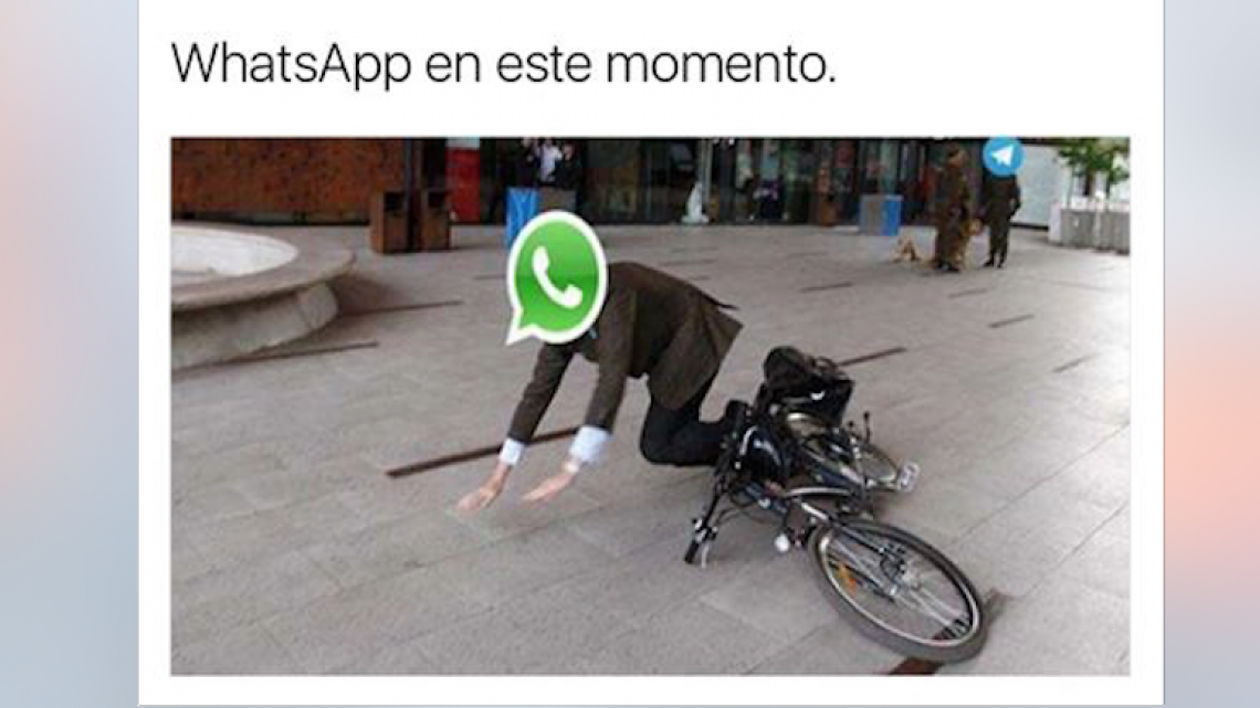 Después de 2 horas sin servicio, Whatsapp vuelve a funcionar   