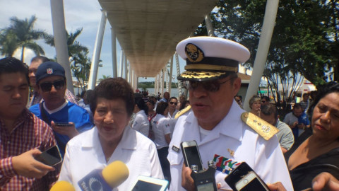 "No dejo nada pendiente: Comandante de la Zona Naval