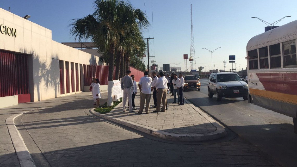 Sindicalizados del poder judicial se manifiestan