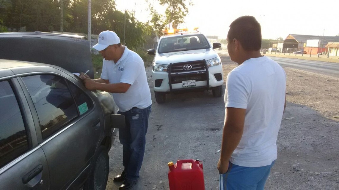 Se preparan Los Ángeles Azules para atender a los automovilistas