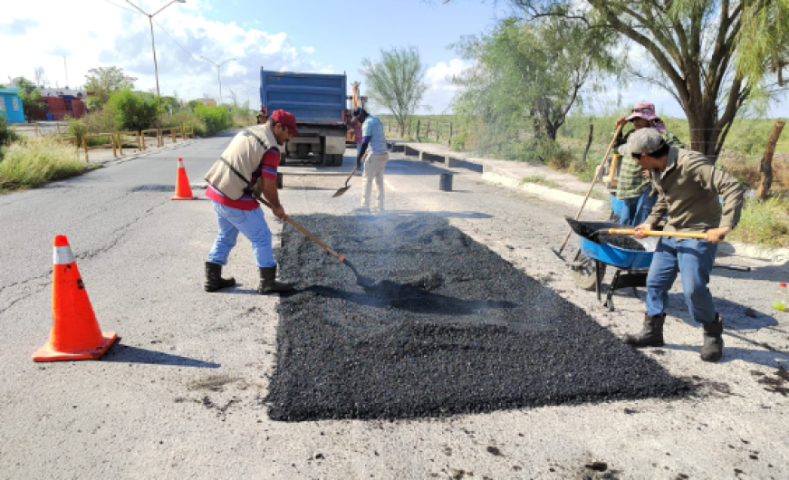 Rehablita Gobierno de Reynosa pavimento de 5 colonias este jueves 22 de septiembre 
