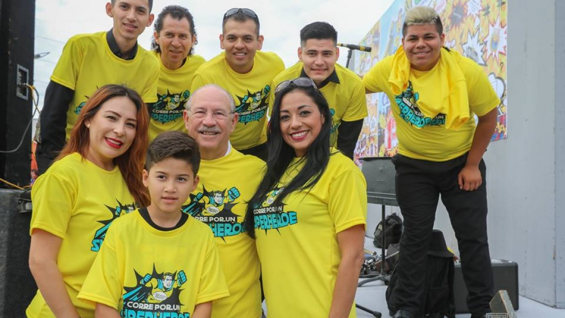 "Corre por un Súper Héroe", un apoyo para los pequeños