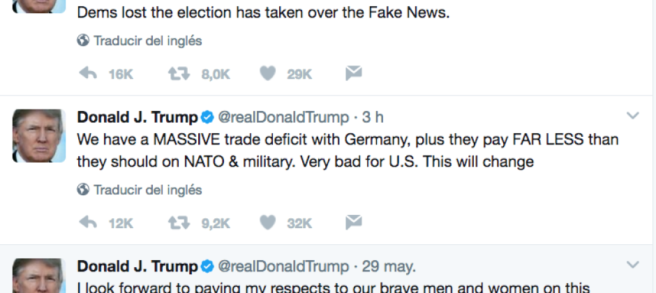 Critica Trump a Alemania