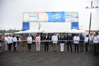 Inaugura Chucho Nader las Fiestas de Abril Tampico 2019