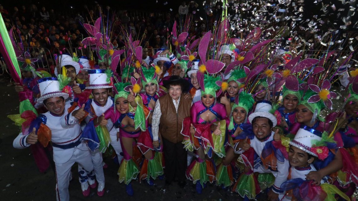 Disfrutan miles de familias espectacular cierre del "Carnaval Tampico 2018"