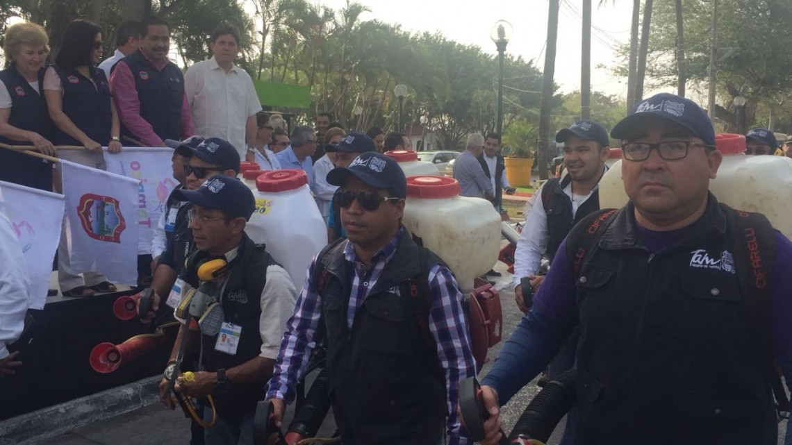 Ponen en marcha primera jornada en contra de dengue, zika y chikungunya