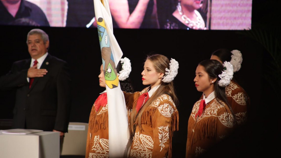 Chuchín rinde su primer informe de gobierno 