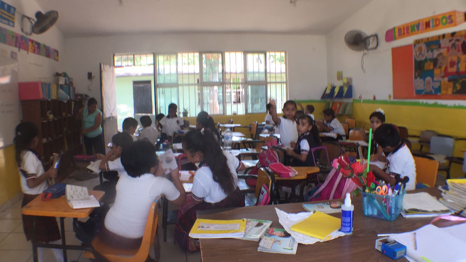 Cinco años con los climas sin funcionamiento en escuela de la Borreguera