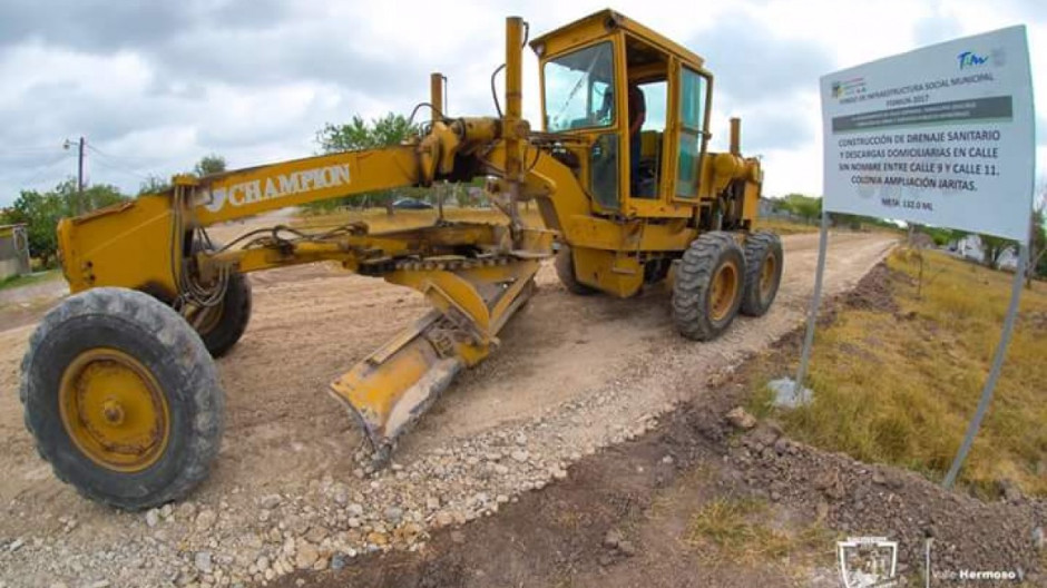 A punto de concluir obra en Colonia Ampliación Jaritas