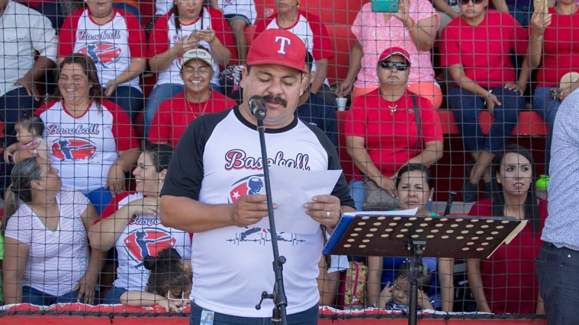 Inauguran Torneo Distrital de Béisbol