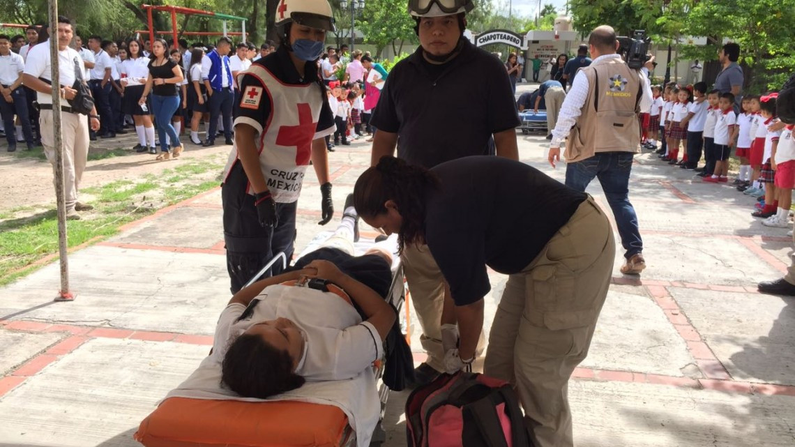 Con 19 simulacros en Tampico se conmemoró el día nacional de PC 