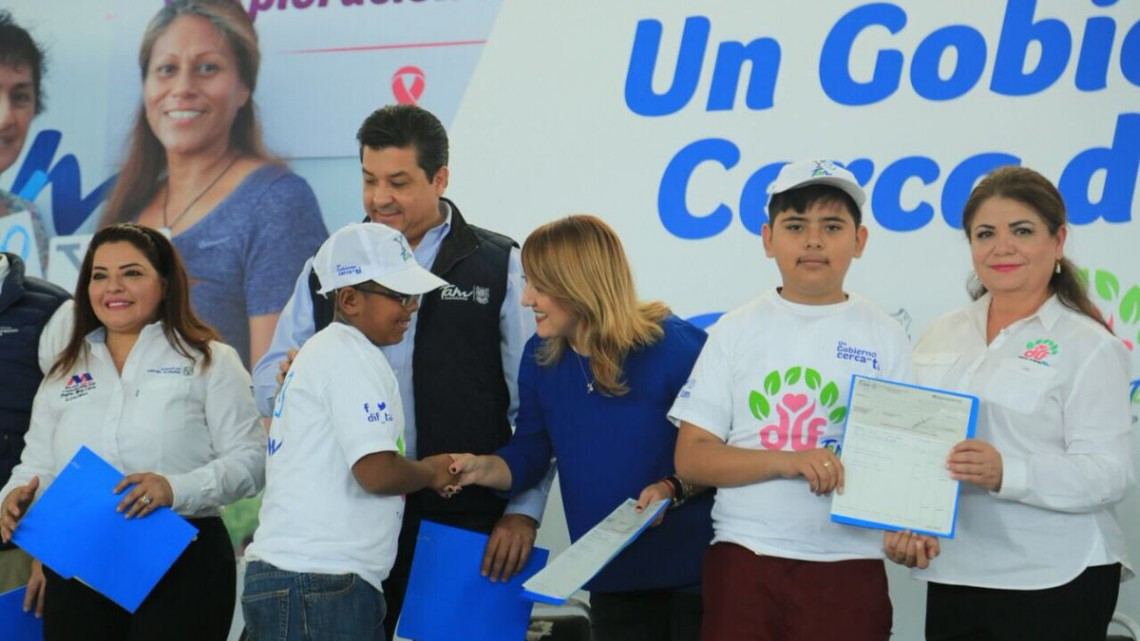 Llega “Un Gobierno Cerca de Ti” a familias de Miguel Alemán y Mier
