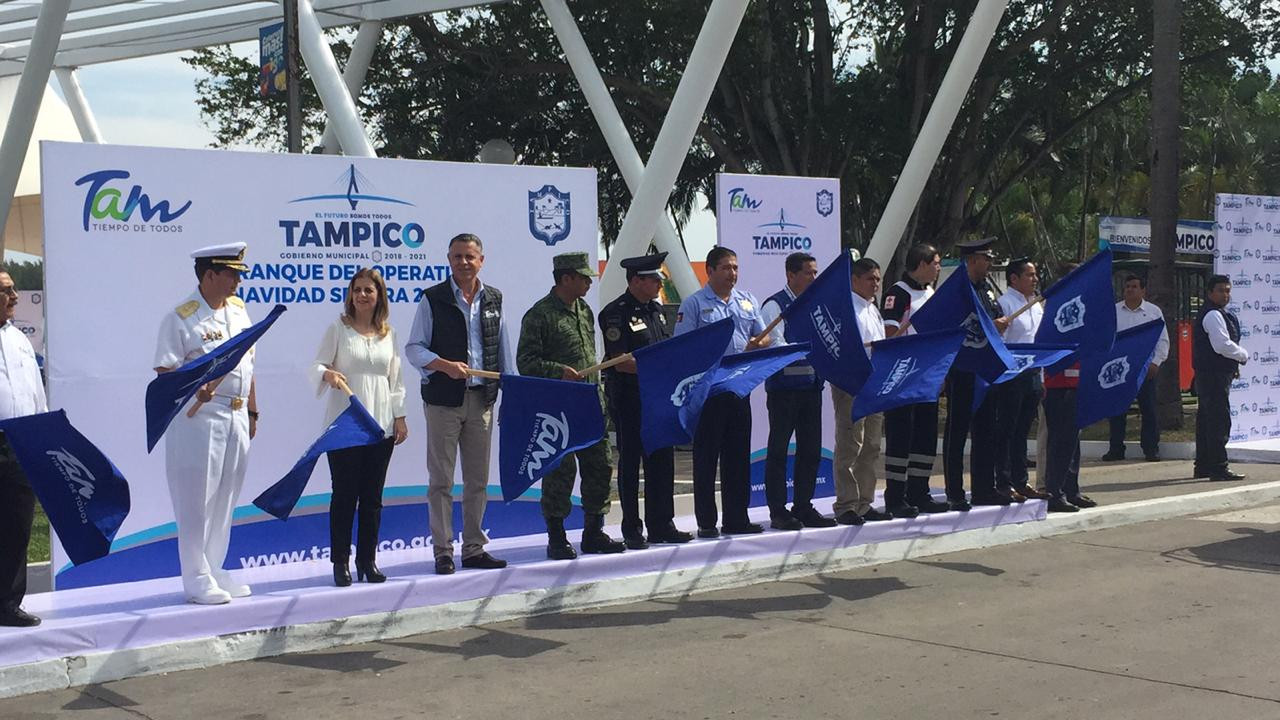 Arranca en Tampico Operativo de Navidad Segura 