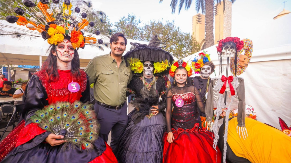 Festejó Alcalde “Xantolo 2025” con Subdirector del Instituto Nacional de Pueblos Indígenas y más de 10 Mil asistentes