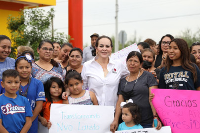 Lista alcaldesa Carmen Lilia Canturosas para llevar a Nuevo Laredo al siguiente nivel