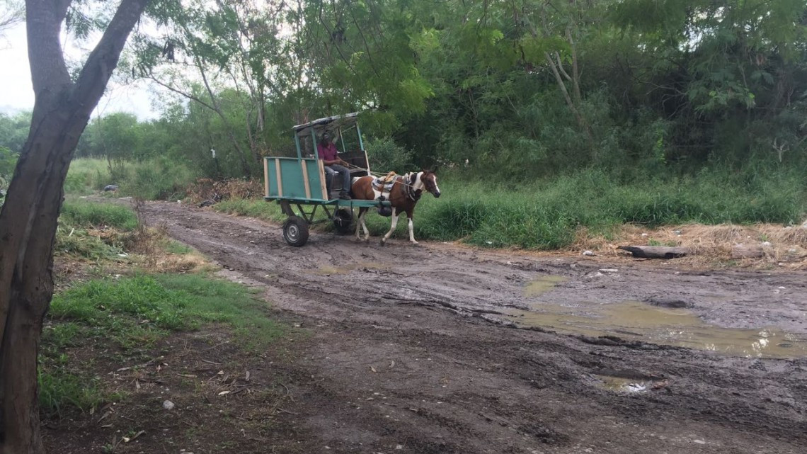 Carretoneros problema social para Matamoros
