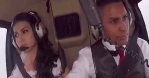 Se estrella helicóptero cuando trasladaba a novia a su boda