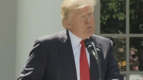 Donald Trump retira a Estados Unidos del Acuerdo climático de París 