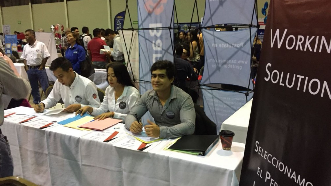 Asisten más de 5 mil personas a 3a. Feria del Empleo en Tampico