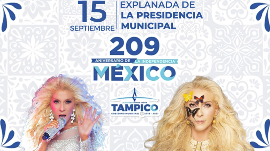 Yuri en Tampico por fiestas patrias